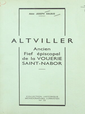 cover image of Altviller